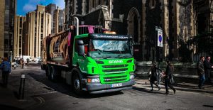 Simply Waste Solutions Truck in London