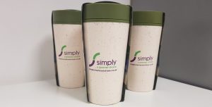 Simply Waste Solution branded rCUPs